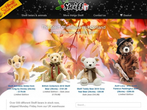 steiffteddybears.co.uk